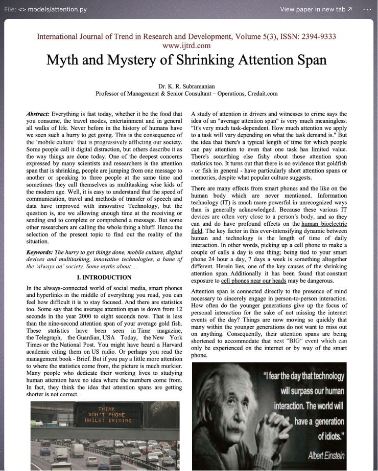 Carl - Research paper analysis